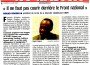 Dogad Dogou dans Le Parisien