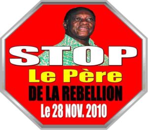 Affiche du camp Gbagbo