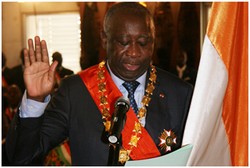 Gbagbo serment 2010