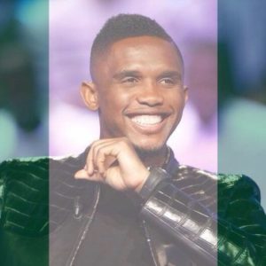 Eto'o l'Africain - sa photo de profil sur FaceBook aux couleurs du Nigéria