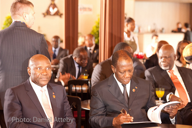 Ouattara et Duncan à Londres