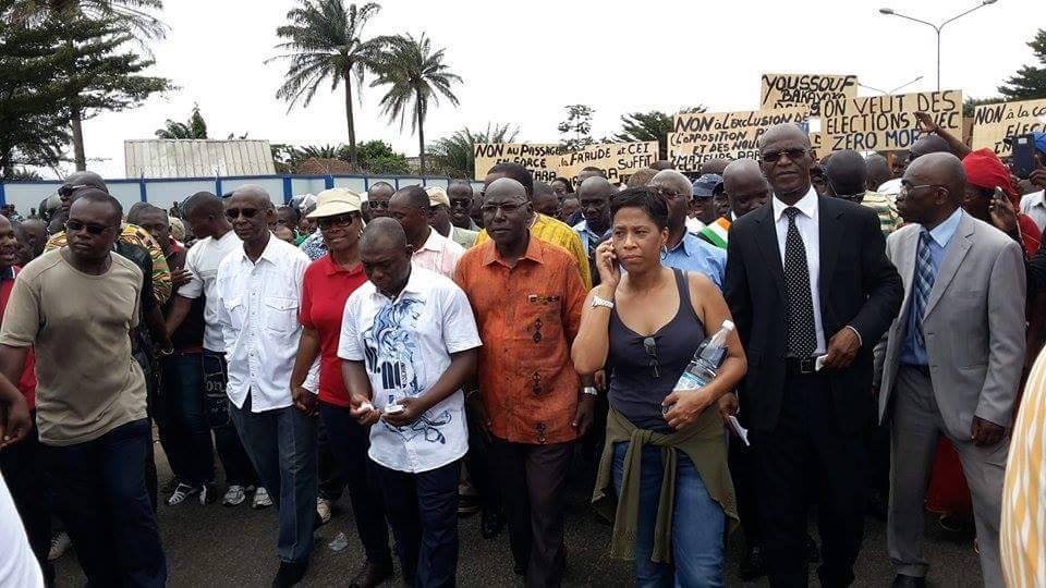 marche de l'opposition en Côte d'Ivoire-13