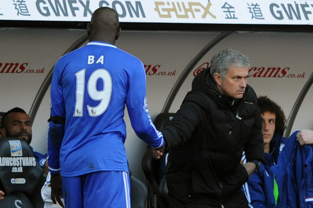Demba-Ba parle de José Mourinho